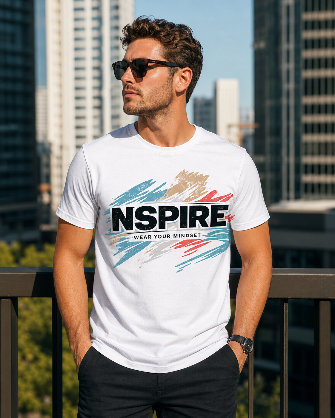 NSpire Graphic T-Shirt – White