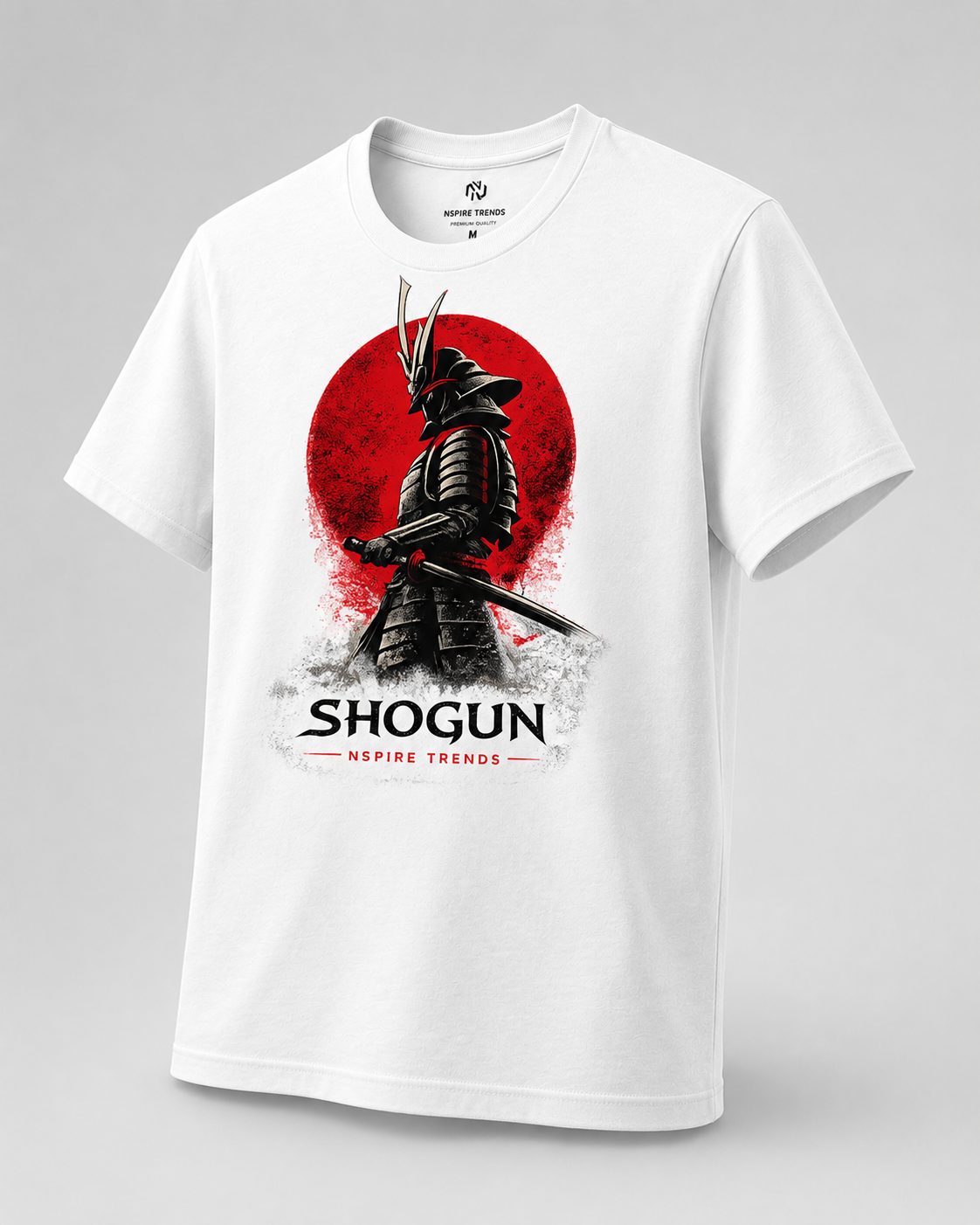 Shogun Samurai Graphic T-Shirt – White