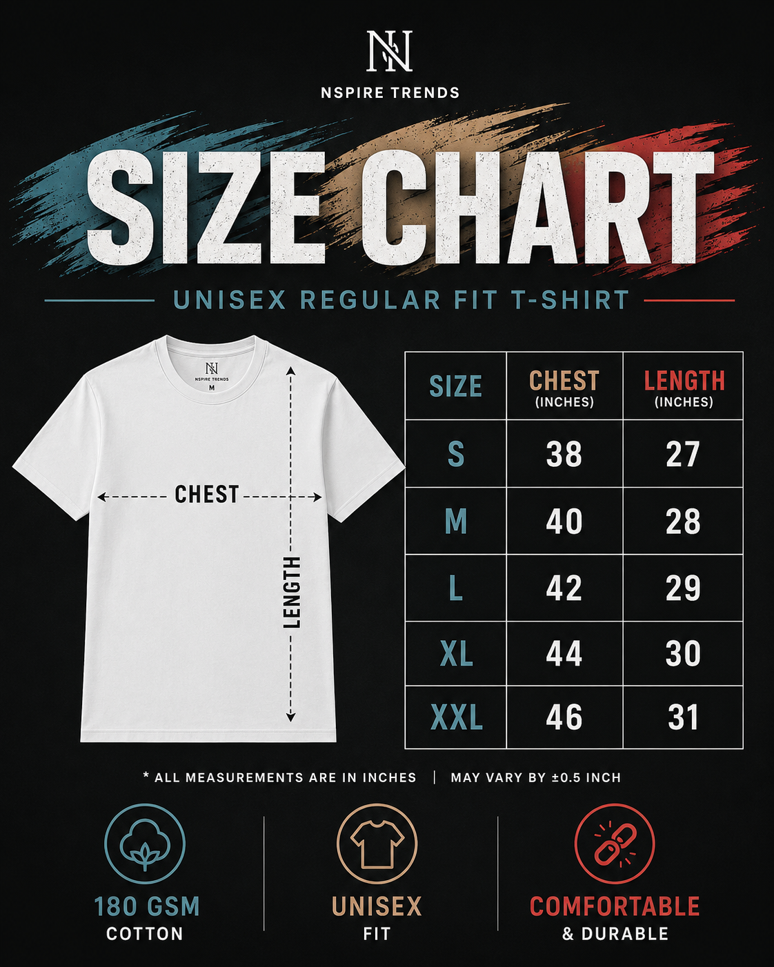 NSpire Graphic T-Shirt – White