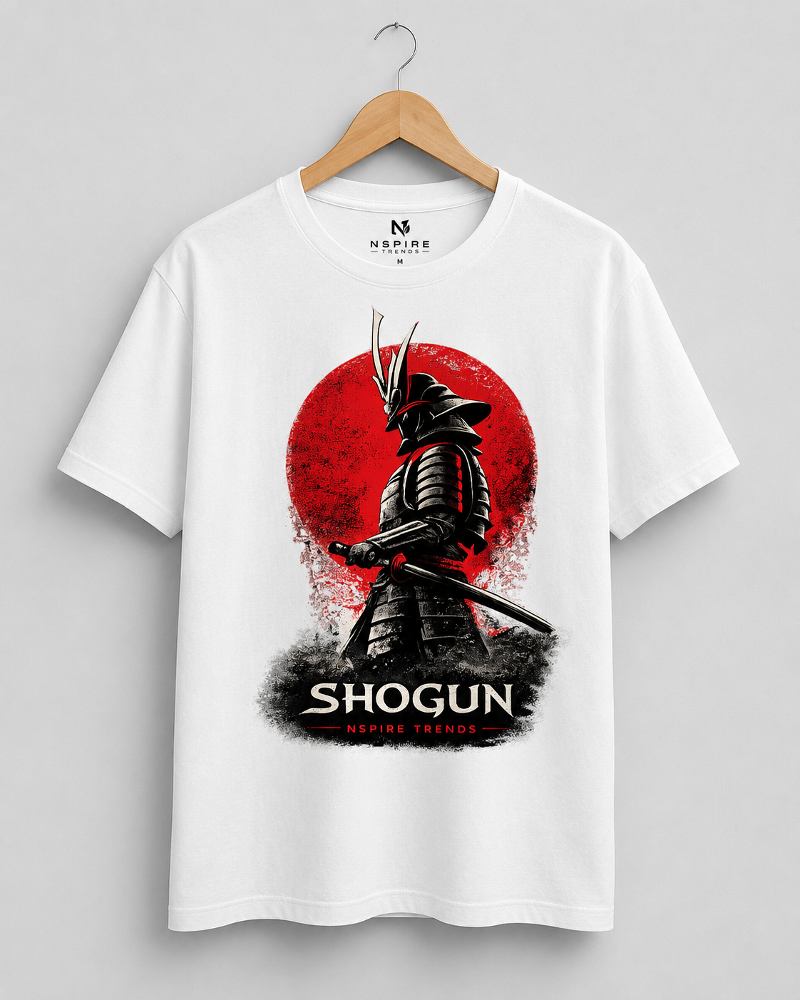 Shogun Samurai Graphic T-Shirt – White