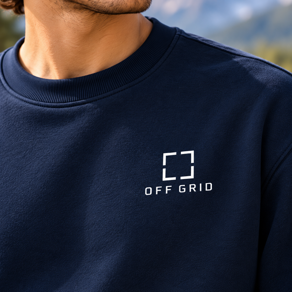 OFF GRID Navy Sweatshirt